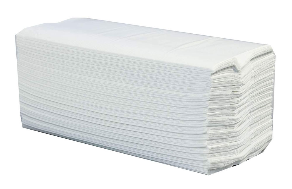 C-Fold 2Ply White Paper Hand Towels 2400 sheets