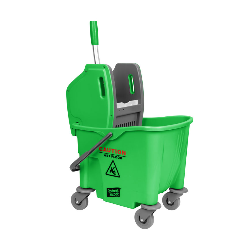 Kentucky Mop Bucket Steel Wringer Unit 23 litre Green